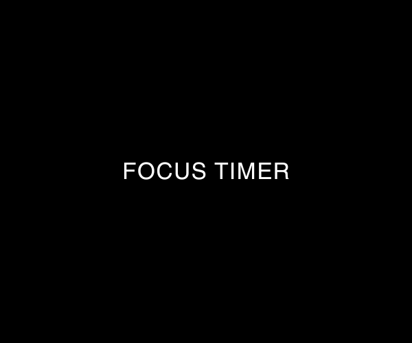 Focus Timer